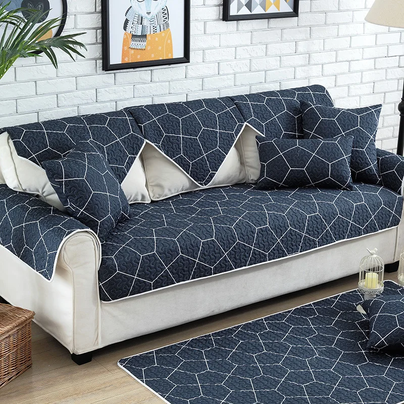 1pcs Cotton Sofa Cover Towel Sectional Slip Sofas Modern 1pcs Cotton Sofa Cover Towel Sectional Slip Sofas Modern Magical Corner Fabric Double 90 90cm In From Home