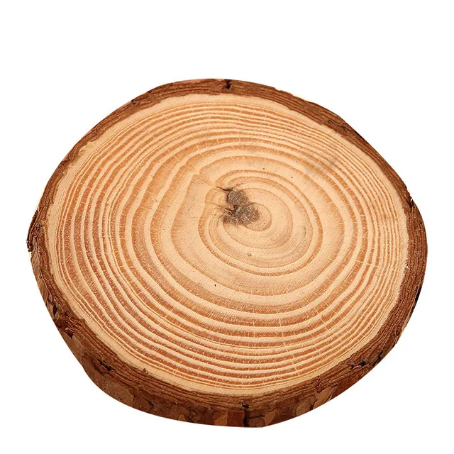 1pc Large Wood Slices 8 to 13 inches Wood Centerpieces for Tables Rustic  Wedding ,Natural Wood Slabs w/Cracks & bark Loss - AliExpress