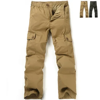 

Men's Trousers Summer Thin Section Cotton Breathable Trainning Exercise Pants Outdoor Sports Pants