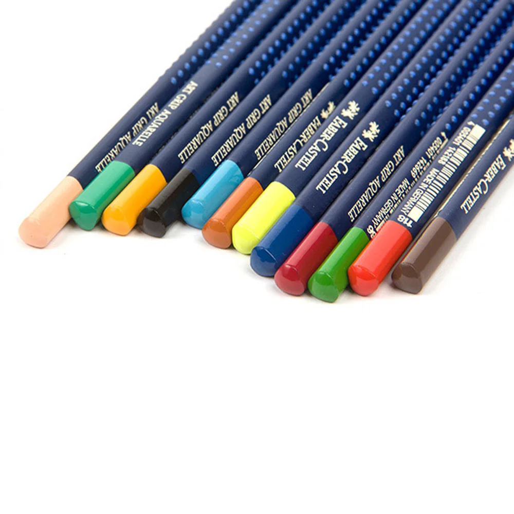 FABER-CASTELL-Blue-iron-box-professional-60-color-water-soluble-color-pencil-art-grade-art-dedicated (2)