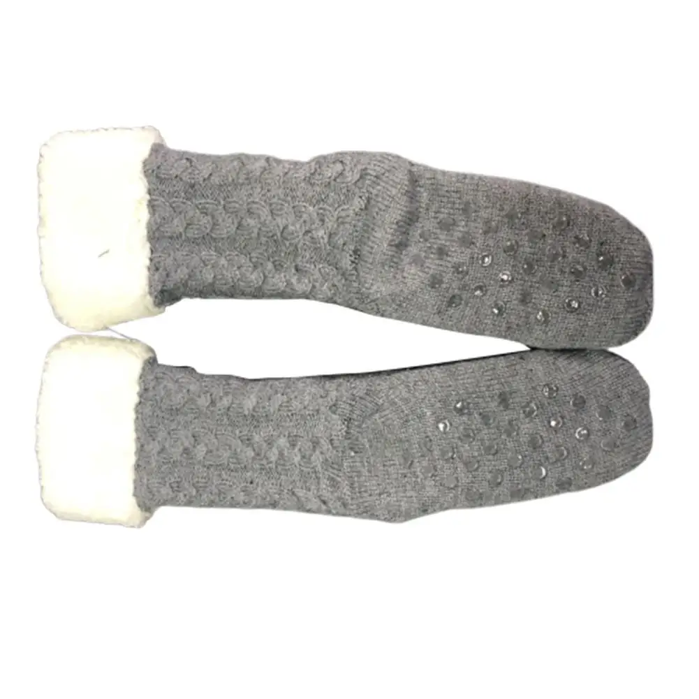

Slipper Socks Nonslip Cold Proof Silicone Bottom Thickened Socks