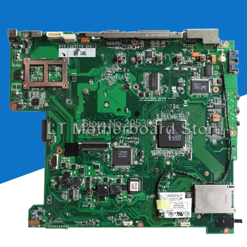 ل ASUS A6RP اللوحة المحمول لوحة النظام اللوحة الرئيسية بطاقة المنطق مجلس اختبار جيدا اللوحة 90 أيام الضمان