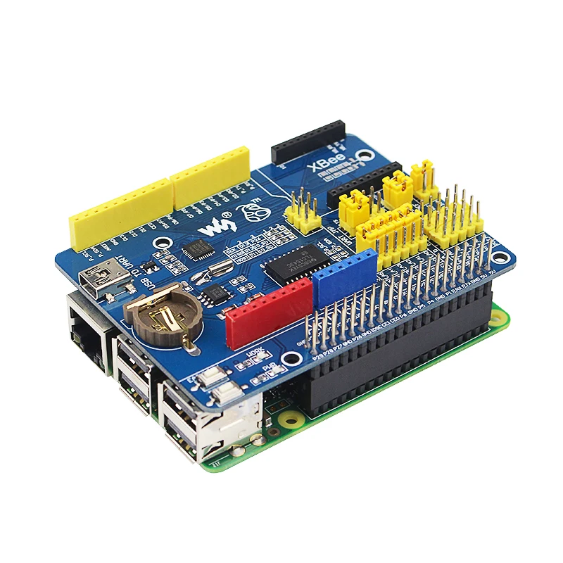 Плата расширения ARPI600 Raspberry Pi поддерживает модули XBee двигатель GPRS Щит управления для Raspberry Pi 4B/3B+/3B