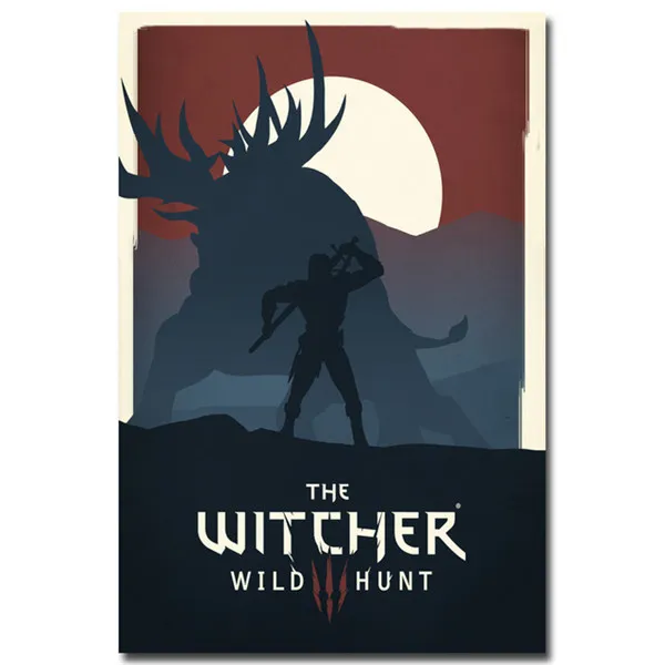 

Nordic Decoration The Witcher 3 Wild Hunt Wall Art Canvas Painting Poster Hot Game Yennefer Pictures For living room Decortion