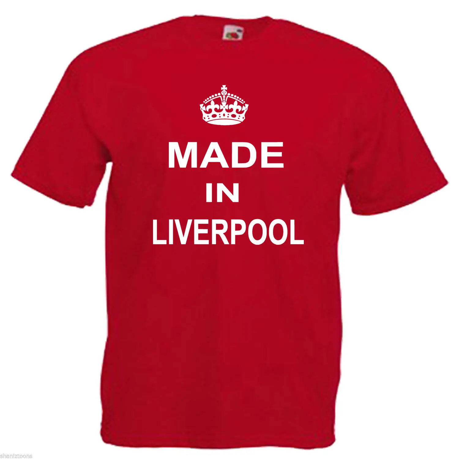 Футболка Homme 2019 Новый Топы с рукавами в Харадзюку Made Born In Liverpool День рождения Футболка магазин