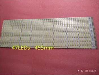 

2Pieces/lot New LED strip RUNTK 4336TP SLED 090907 AE4060A 109-013-56 47 LEDs 455mm