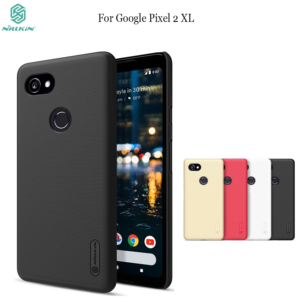 

case for google pixel 2 xl NILLKIN Frosted shield PC Hard Plastic back cover For google pixel 2 xl cover phone bags