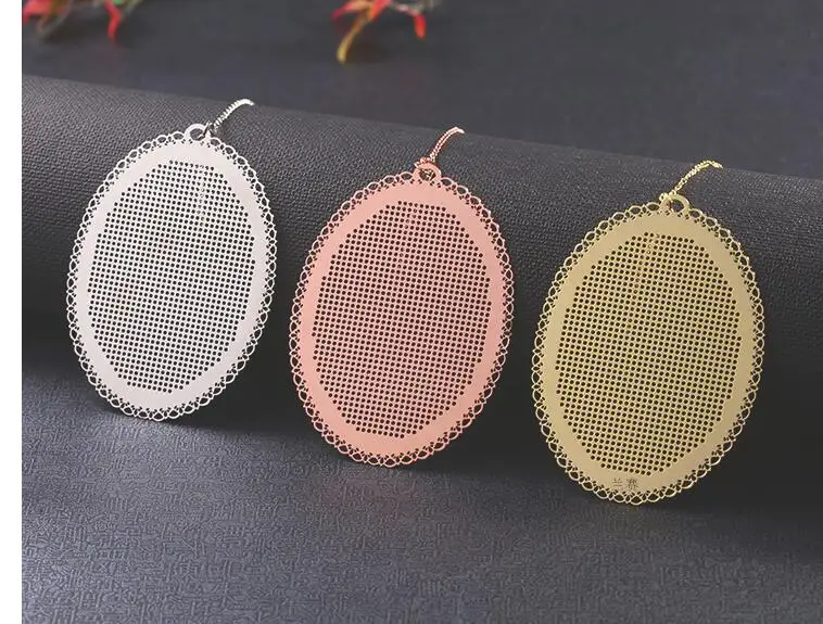 

Fox DIY Craft Stich Cross Stitch Bookmark Metal Silver Golden Needlework Embroidery Crafts Counted Cross-Stitching 5