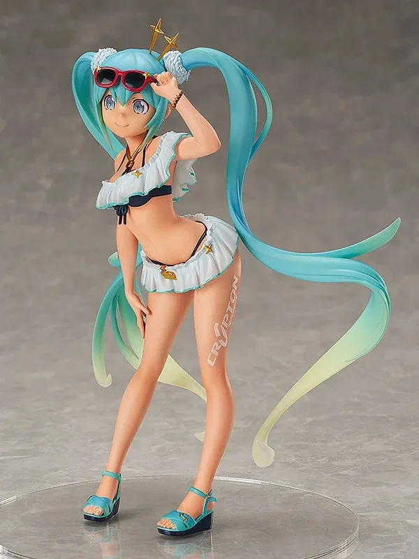 【手办】又一个黑肉初音!RACING MIKU 2018 赛车初音 泰国Ver.开定 模玩萌物 |趣动漫 【手办】又一个黑肉初音!RACING MIKU 2018 赛车初音 泰国Ver.开定- 趣动漫