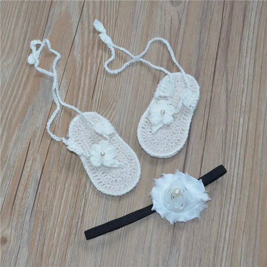 QYFLYXUESuper мягкие удобные ручной вязки Детские шерстяные ботинки, вязаная детская обувь, сандалии, обувь для новорожденных, по индивидуальному заказу - Цвет: Белый