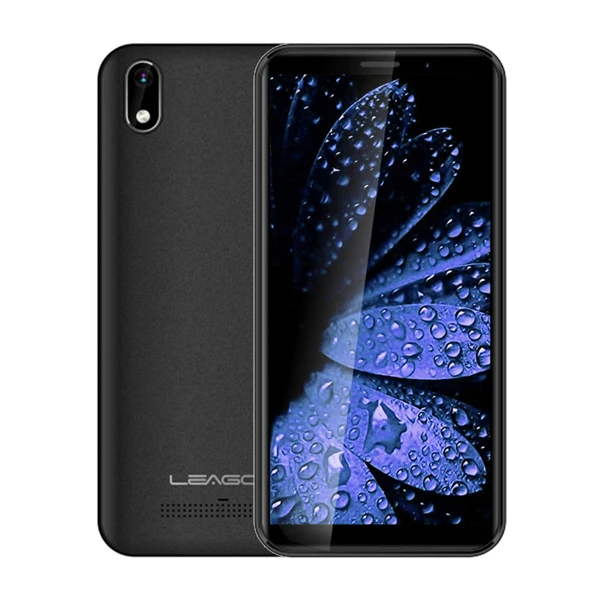 LEAGOO Z10 Android мобильный телефон 5," 18:9 дисплей 1 ГБ ОЗУ 8 Гб ПЗУ MT6580M четырехъядерный 2000 мАч 5MP камера 3g смартфон - Цвет: BLACK