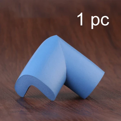 1 шт. детский силиконовый защитный чехол для стола с угловым краем, защита для детей, защита для углов - Цвет: Синий