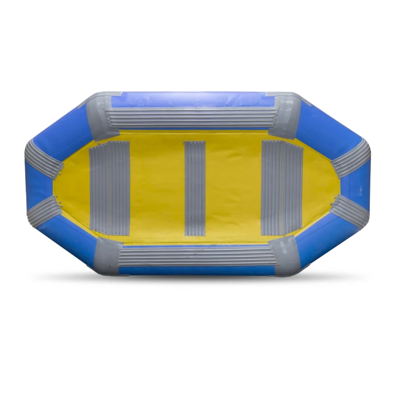 Fashion Double-color Inflatable PVC Drift Boat Rubber Boat Thick Wear-resistant Kayak Extra Thick Hovercraft Assault Boat