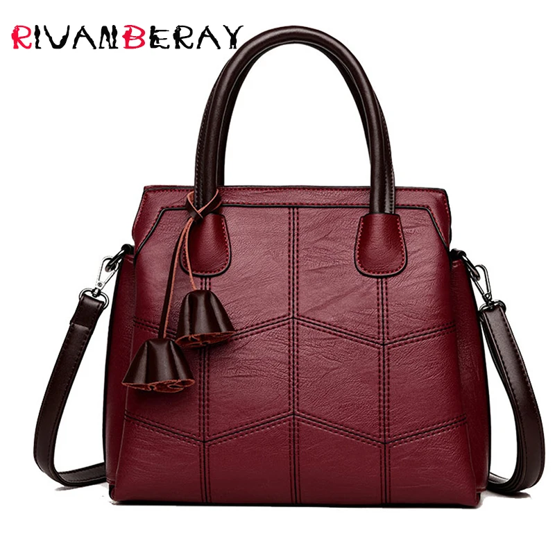 

Women Shoulder Bags Fashion Genuine Leather Ladies Handbags Famous Luxury Designer Female Crossbody Messenger Bag Sac A Main