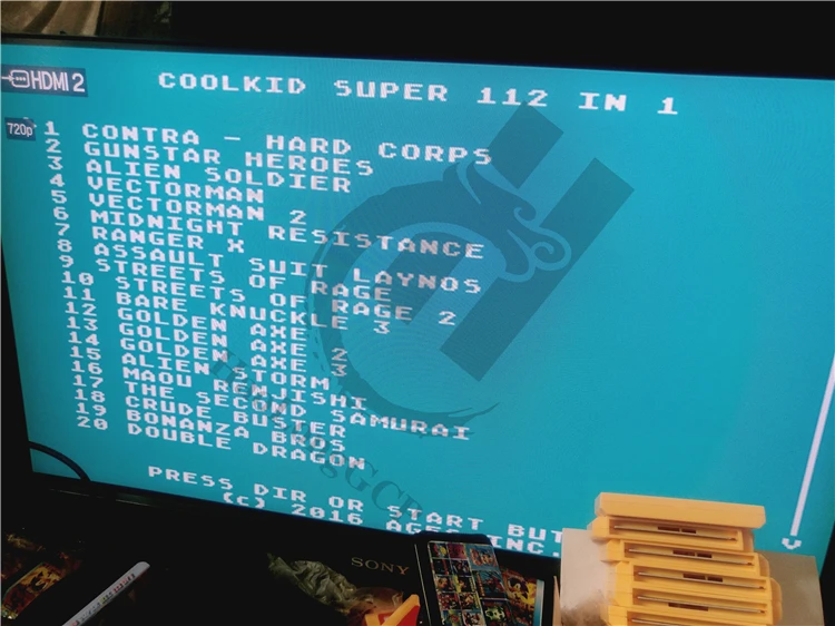  High Quality Free 112 classic games HDMI TV Out For SEGA MEGA Drive Simulator MD Console Computer V