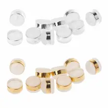 10Pcs Soft Silicone Earring Backings Ear Safety Back Pads Backstops Replacements