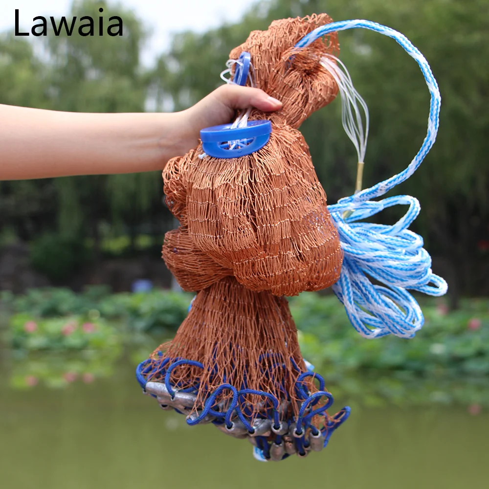 

Lawaia Fishing Nets Lead Casting Net Lead Multifilament Fishing Net Diameter 2.4-4.2m Hand Throwing Fishing Network