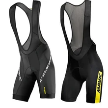 Mavic wielren broek Gepolsterte Tragerhose Stobfest MTB Fahrrad шорты Rennrad шорты Ciclismo меховой манер 6xl Велоспорт