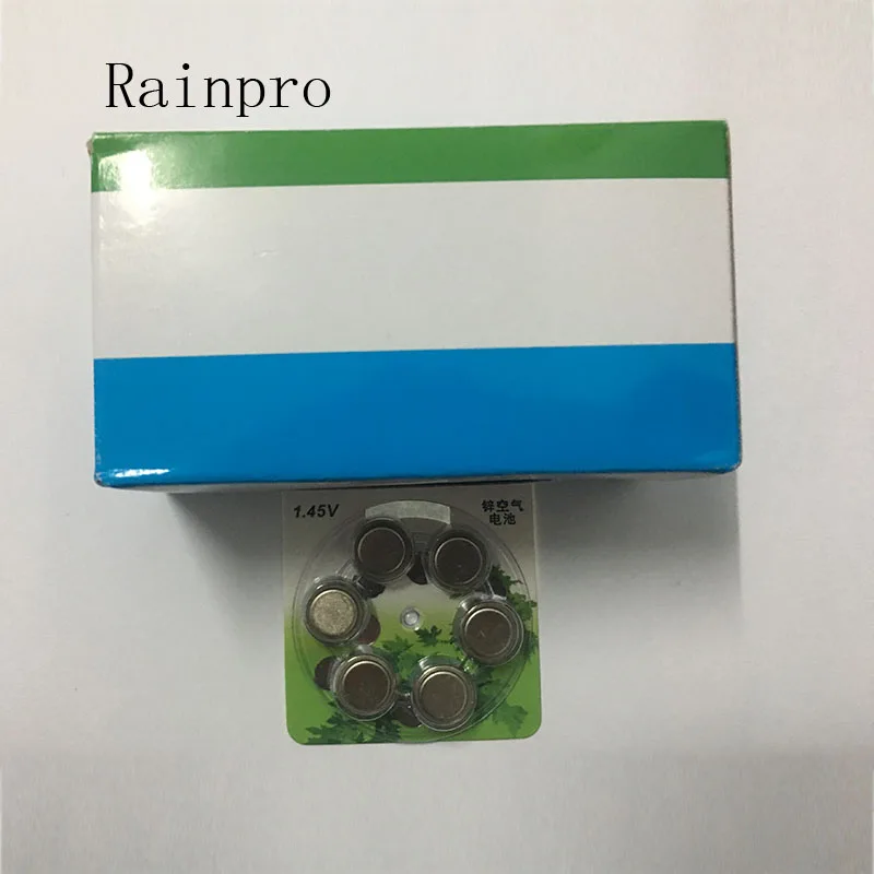 Rainpro 12 шт./лот A675P 675 PR44P цинковая воздушная батарея для кохлеарного имплантата