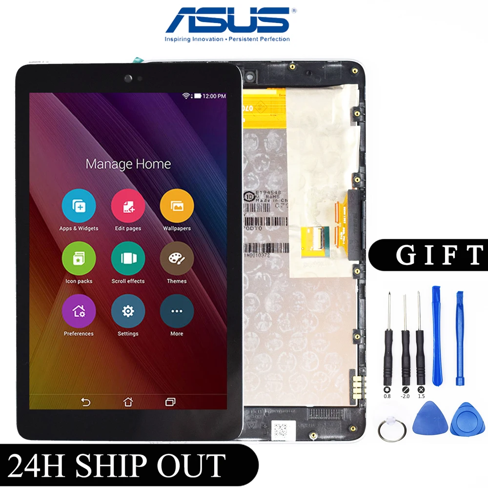 Новый 7 ''для Asus Google nexus 7 1st ME370 ME370T ME370TG nexus 7c ЖК-дисплей Дисплей + Сенсорный экран Полное собрание с рамкой Замена