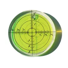 Универсальный Уровень диаметр пузырьков 66 мм Высота 10 мм Степень Марка поверхности круглый спиртовой уровень 1 шт