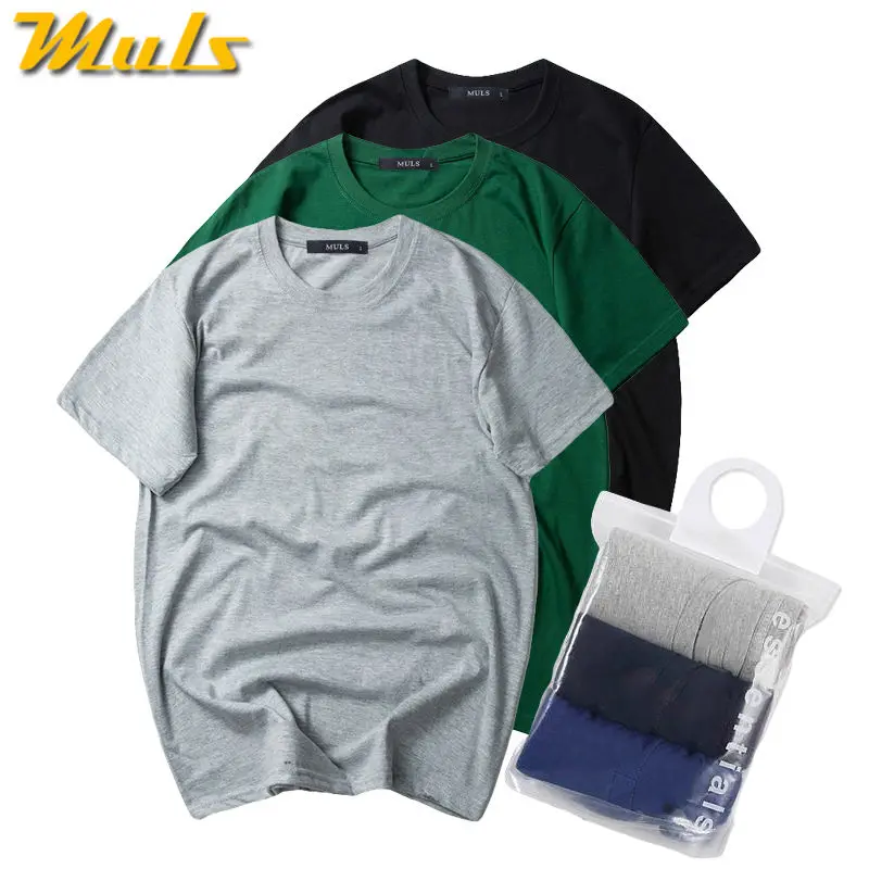 Футболка мужская Базовая хлопок быстросохнущая 3 шт./Лот 7XL|brand clothing men|clothing brand