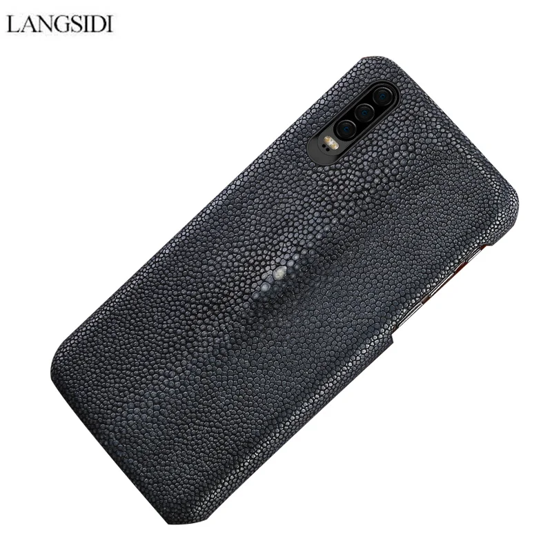 Чехол LANGSIDI для huawei p20 lite из натуральной кожи кожаный чехол Carcasa pro P30 задняя крышка