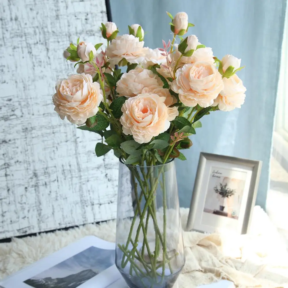 Flor-Artificial-europea-de-61cm-de-largo-3-cabezas-de-seda-para-el-hogar-peon-a(1)