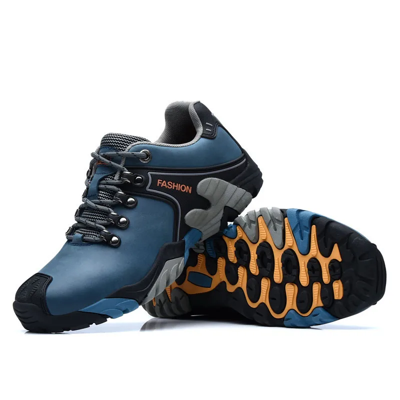 

Masorini Leather Winter Boots Men Warm Fur Snow Boots Male Shoes Adult Safety Walking Footwear For Men WW-135