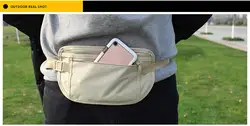 Открытый Спорт поясная сумка кошелек Бег сумка для бега Карман Легкий вес Открытый Спорт прочная молния 1,69