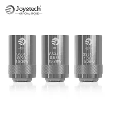 오리지널 Joyetech BF SS316 Head 0.5ohm / 0.6ohm / 1.0ohm 교체 코일 for CUBIS / eGO AIO / Cuboid Mini Tank Electronic Cigarette