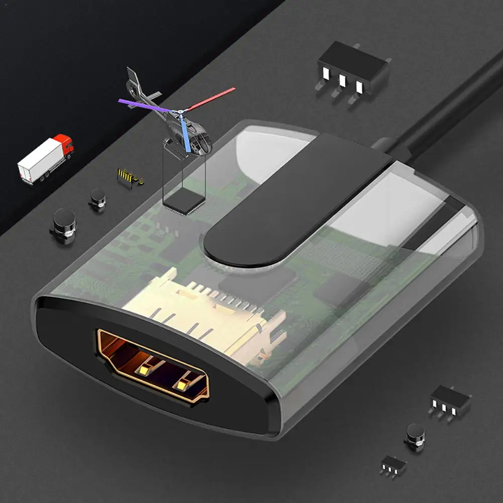 Кабель адаптер USB C HDMI 4K 60 Гц Type c на для MacBook Air IPad Pro Huawei Mate 20 P20 Galaxy S9 кабель HDMI|Кабели
