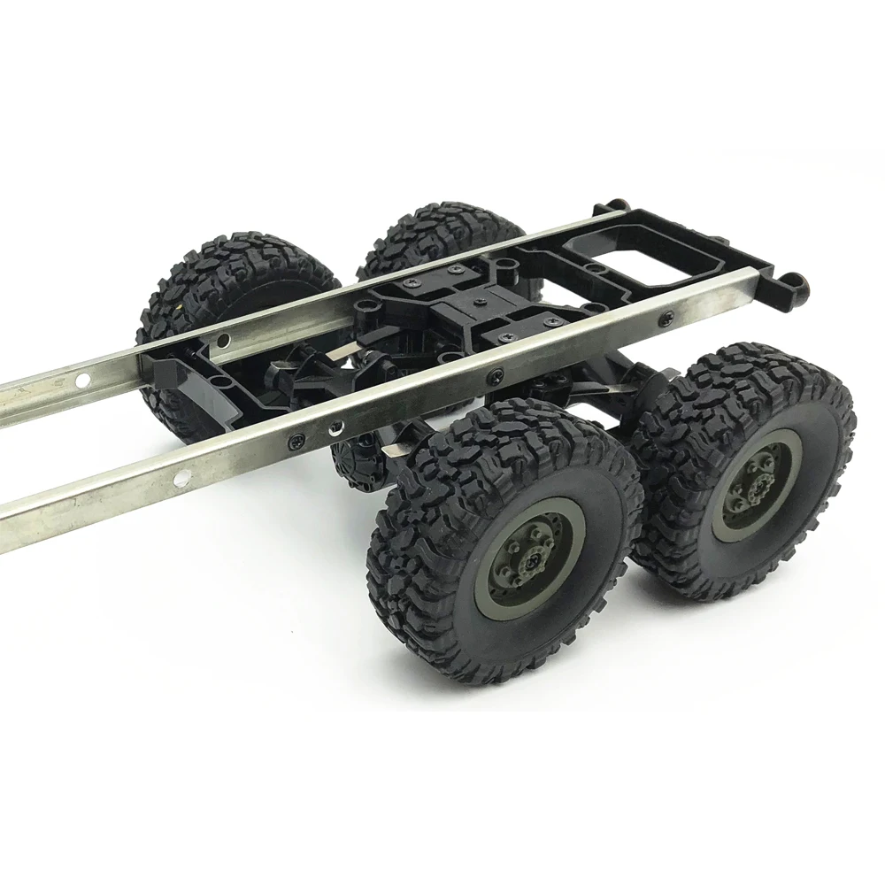 Oil Tanks Trailer Chassis for WPL B36KIT Military Truck RC Car Parts DIY Accs 