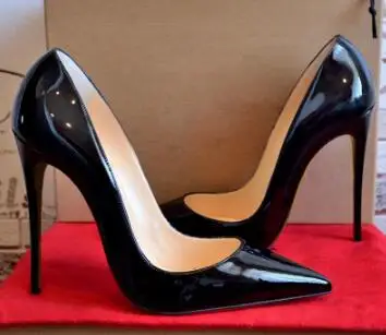 

2019 Brand Shoes Woman High Heels Pumps Red High Heels 12CM Women Shoes High Heels Wedding Shoes Pumps Black Nude Shoes Heels