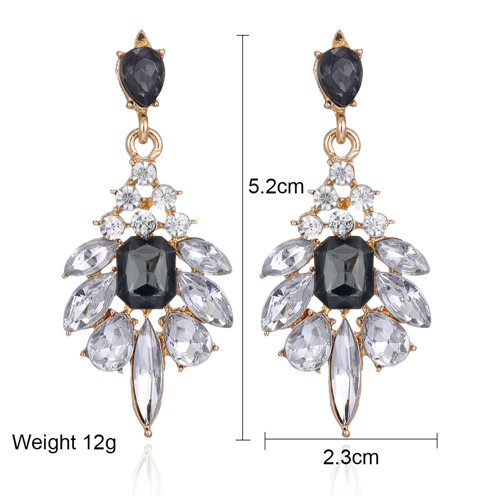 XIYANIKE новые серьги подвески из искусственного камня и смолы Модная бижутерия
