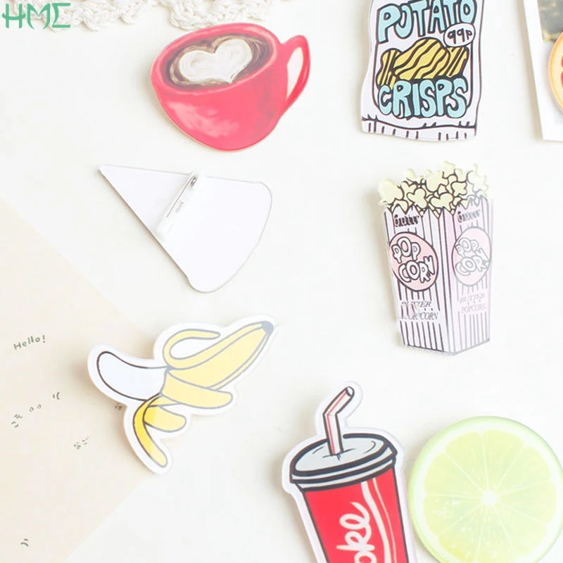 

1pcs/bag 9 Kinds Lovely Cartoon Badges Pins For Clothes Shirt Backpack Banana Coke Lemon Pizza Coffe Decorating Brooch