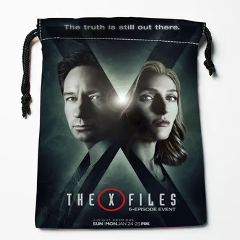 

New Arrive The X-Files Drawstring Bags Custom Storage Bags Storage Printed gift bags More Size 18*22cm DIY your picture
