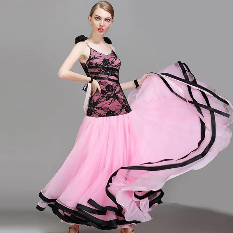 pink ballroom dance competition dresses dance ballroom waltz dresses