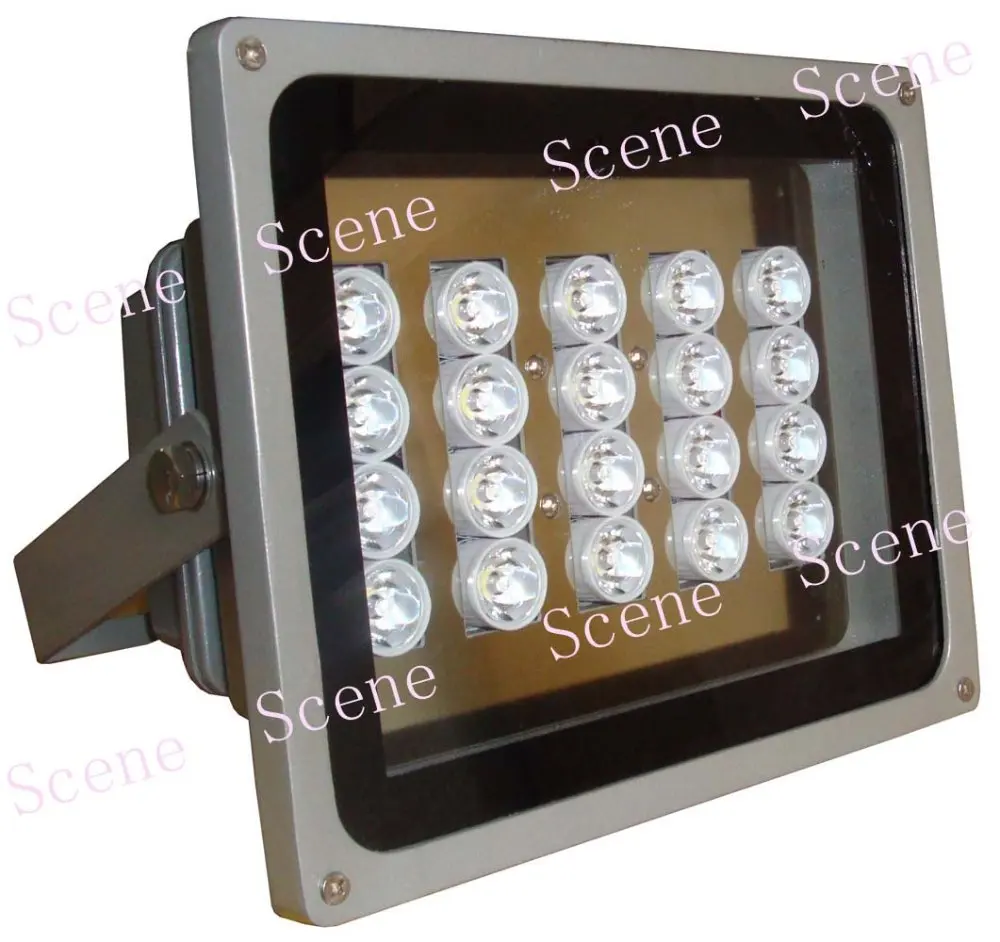 Сцена 30 Вт высокой мощности LED белый свет, прожектор, видимый Светодиодная лампа с Алюминий материалом и ночного видения источников света