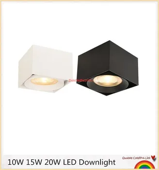 

Surface Mounted square LED Downlight led lamp COB 10W 15W 20W led spot light blub LED COB Downlight