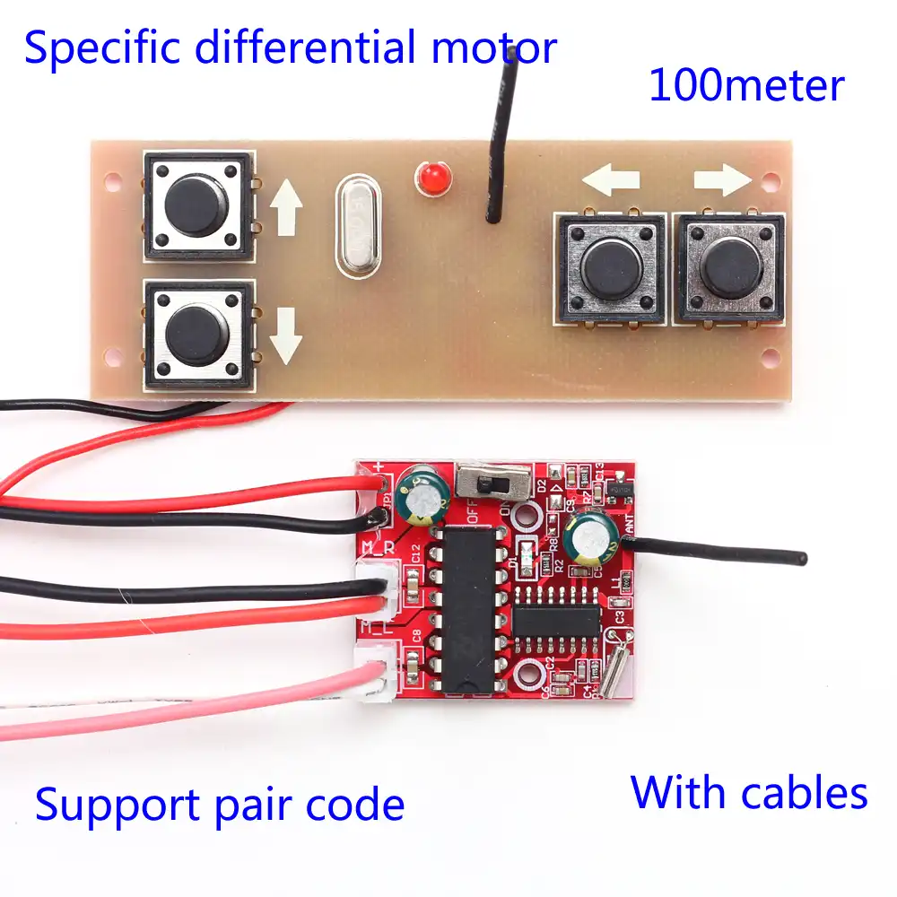 4 channel transmitter and receiver for rc car