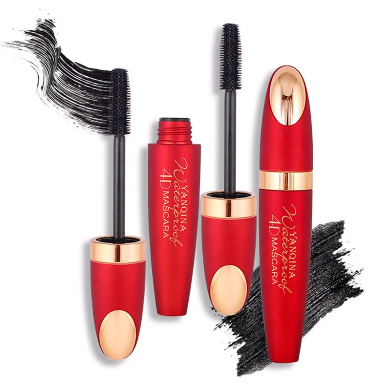

2019 New Hot Mascara 4D Waterproof Thick Curling Length Not Blooming Lasting Makeup L Fast Quick Drying Summer Fashion TSLM1