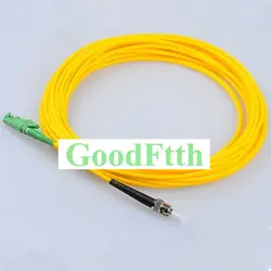 Волоконно-оптический соединительный кабель E2000/APC-ST/UPC SM симплекс GoodFtth 1-15 м
