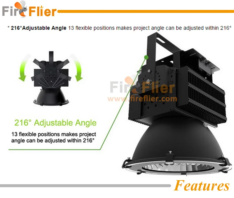 100w high bay 216degree