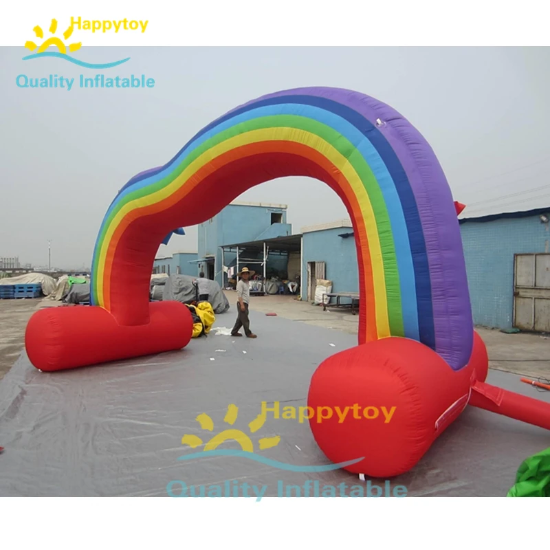 

Special and Beautiful Designed Inflatable Rainbow Arch Promotions Inflatable Advertising Arch For Wedding