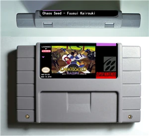 

Chaos Seed Fuusui Kairouki - RPG Game Cartridge US Version