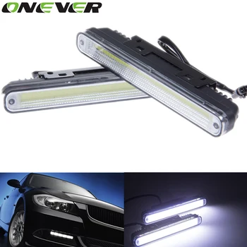 

Universal Hot Ultra Bright 12W COB Daytime Running light Waterproof Day time Lights 6500K LED Car DRL Driving lamp 2pcs