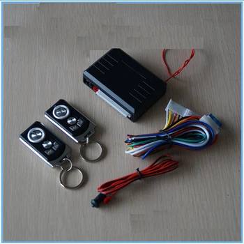 

12V Universal Central Kit Door Lock Car Alarm Systems Auto Remote Keyless Entry System Central Locking with 2Remote Control