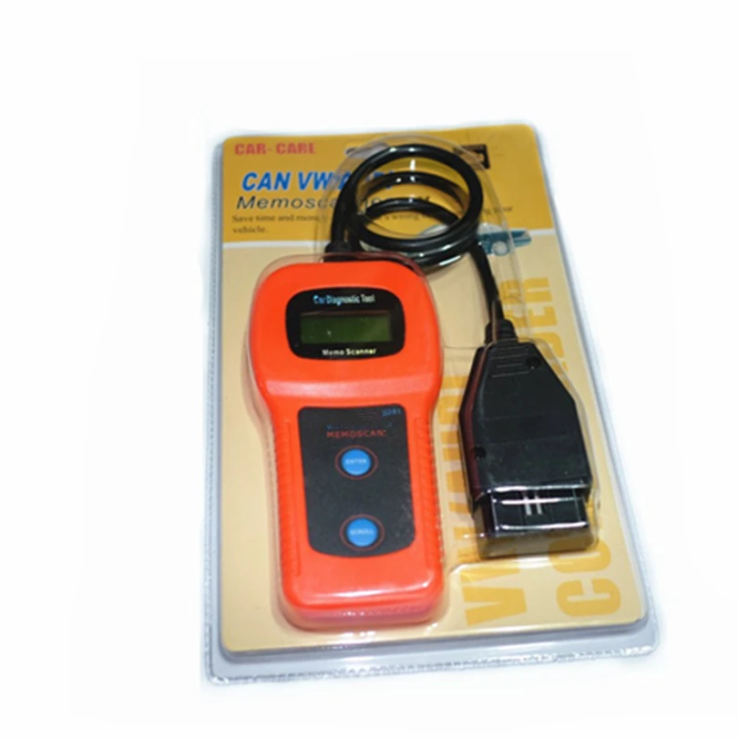 5 шт./лот U281 OBD2 читатель кода считыватель кода неисправностей автомобиля по шине CAN OBDII считыватель кода двигателя 16 штырьевой OBDII со штыревой частью соединения диагностических инструментов