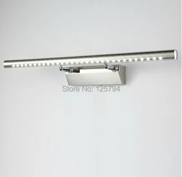 

High Quality 5W 40cm long LED Mirror Front adjust able Wall Lights AC85~265V Modern Brief Bathroom making-up LED Wall Lamp